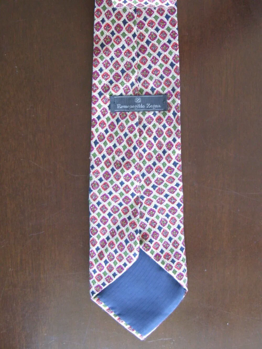 Vintage Ermendelgildo Zegna silk  tie
